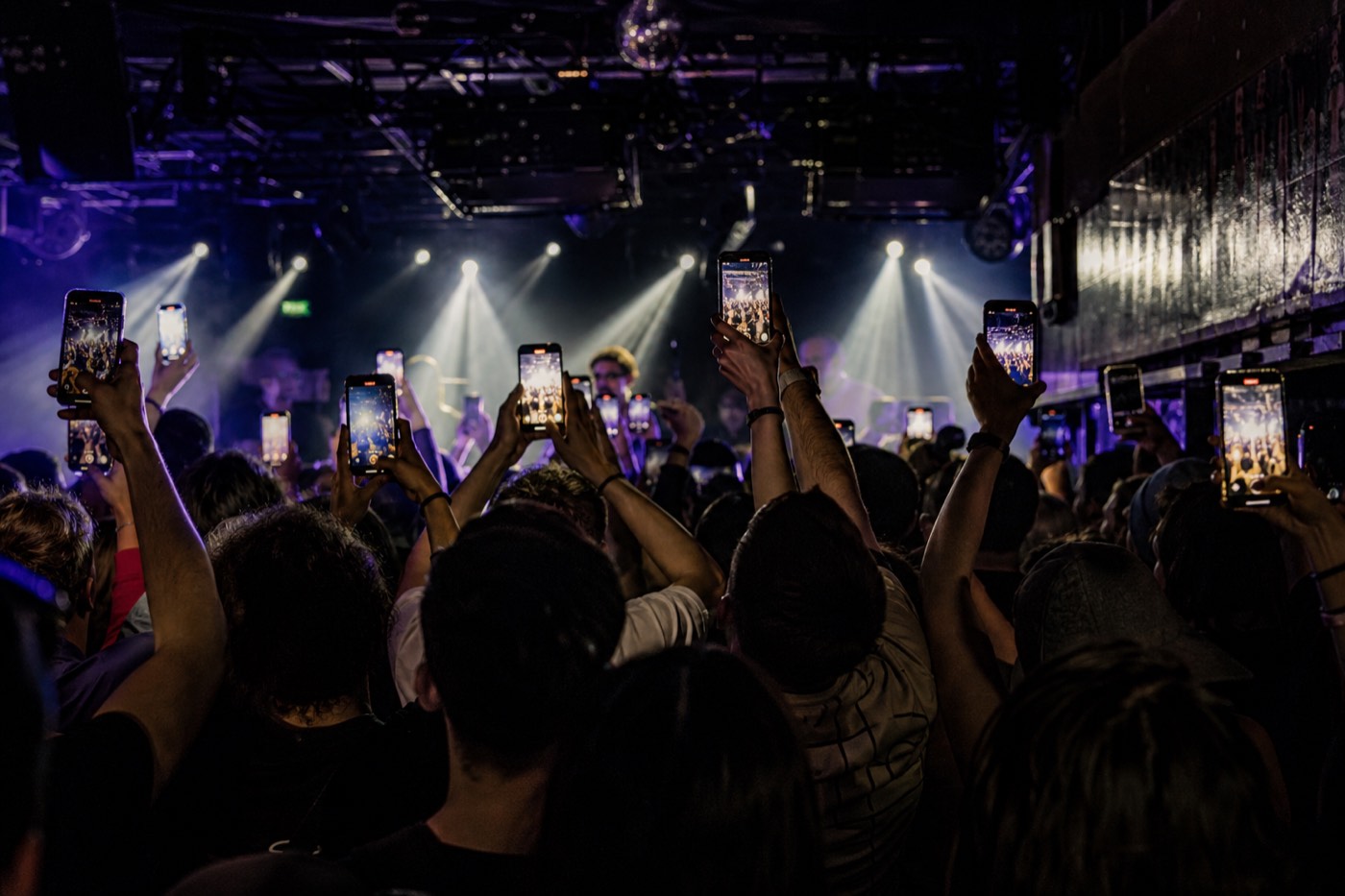 A crowded room