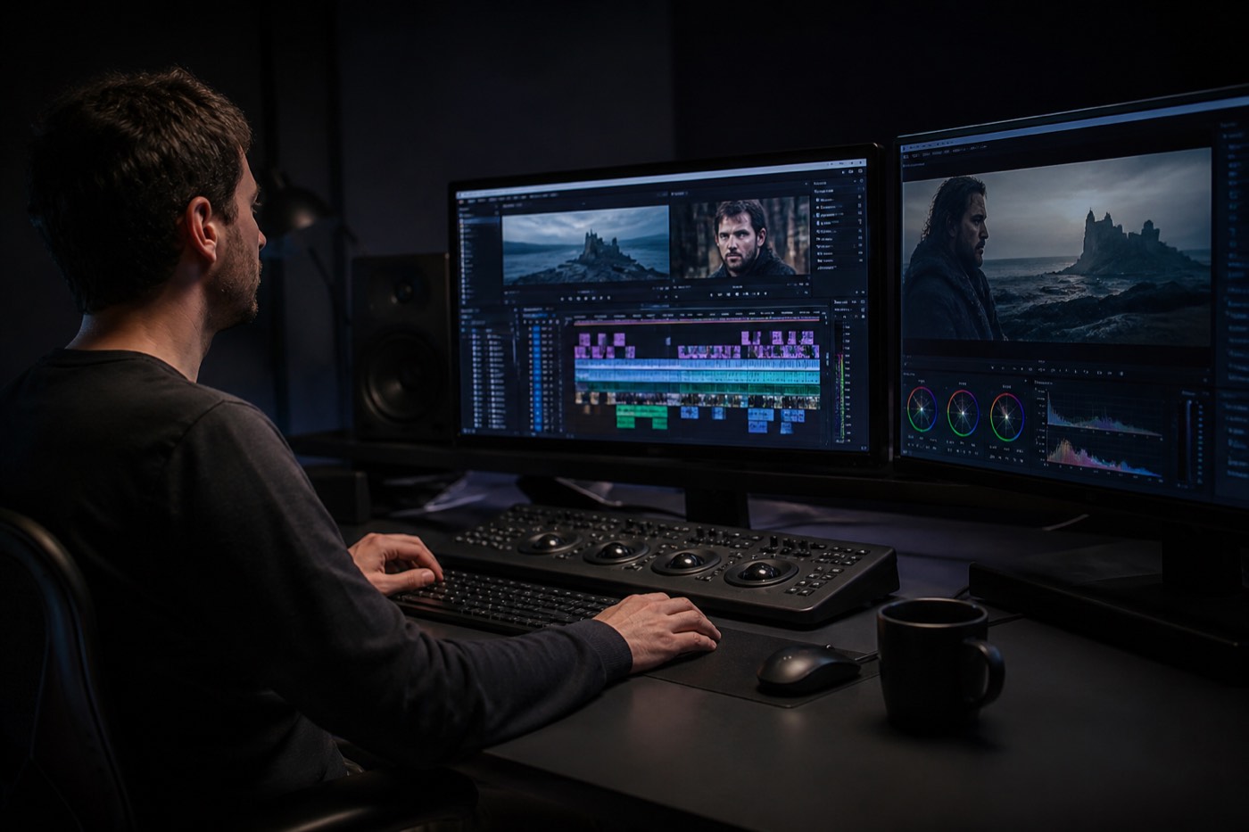 An edit suite