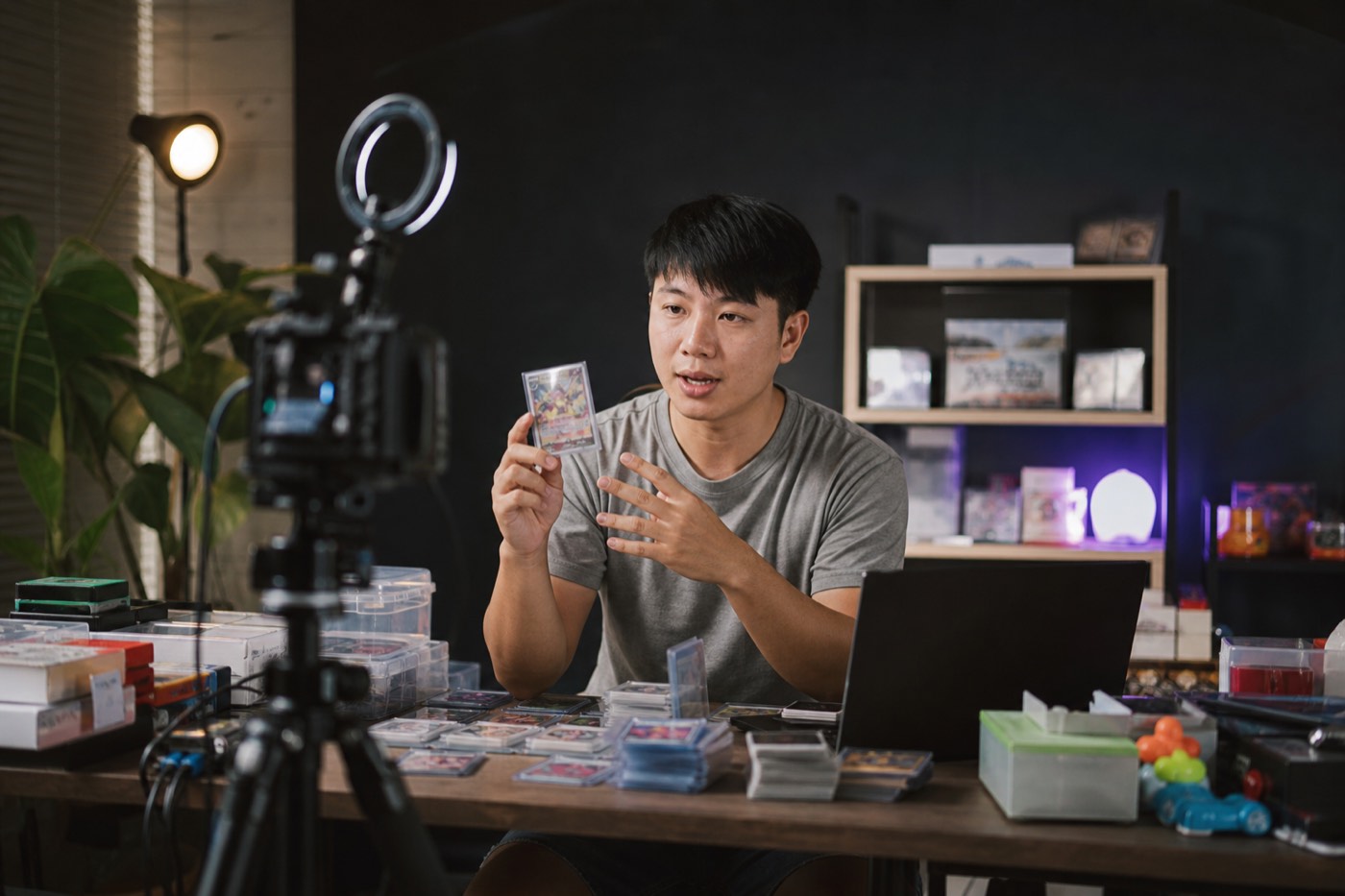 A live selling room