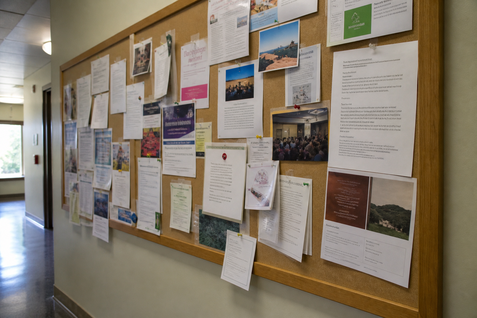 A community board