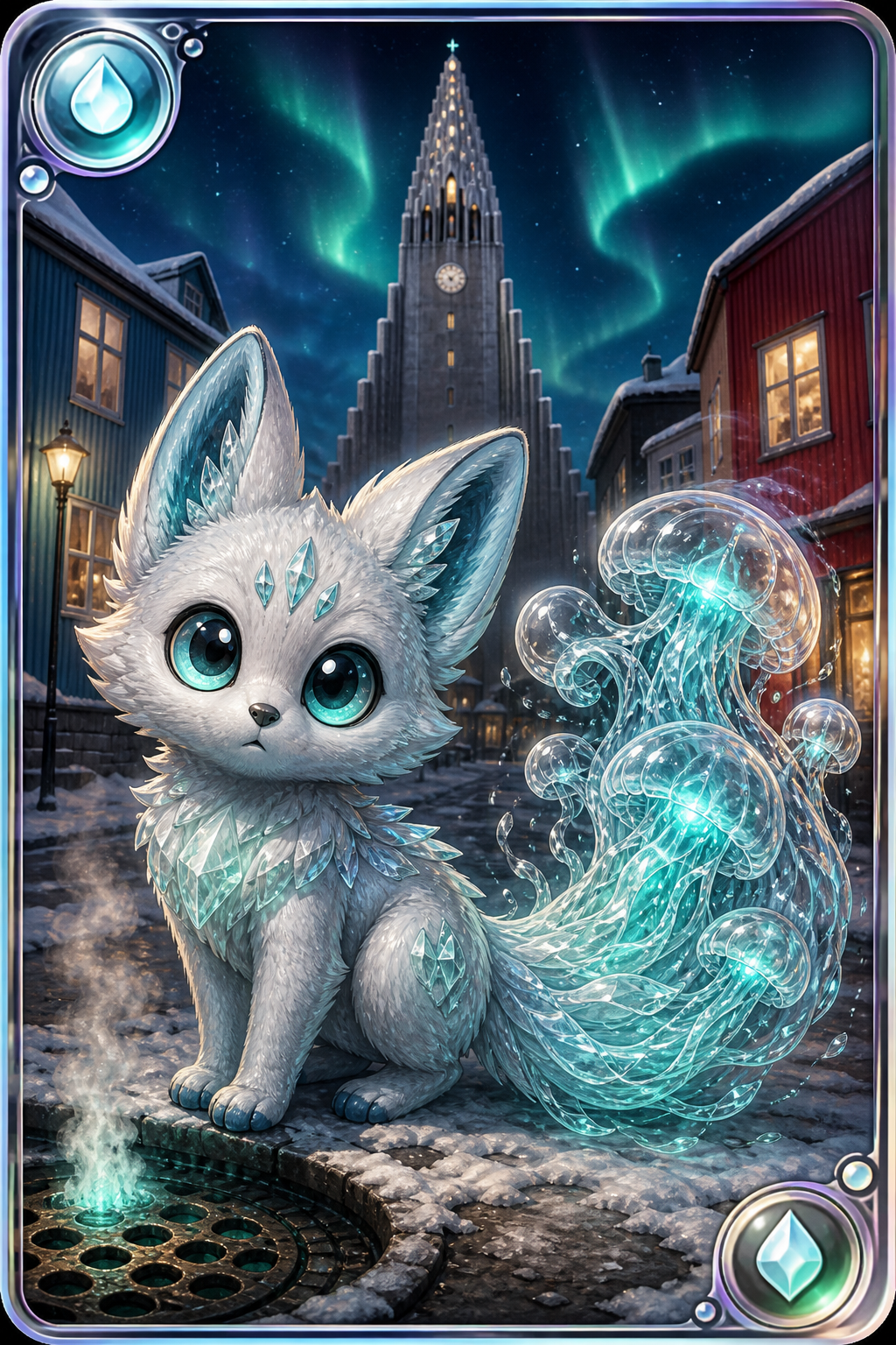 Joss Vellum, a steam fox discovered in Reykjavík, Iceland