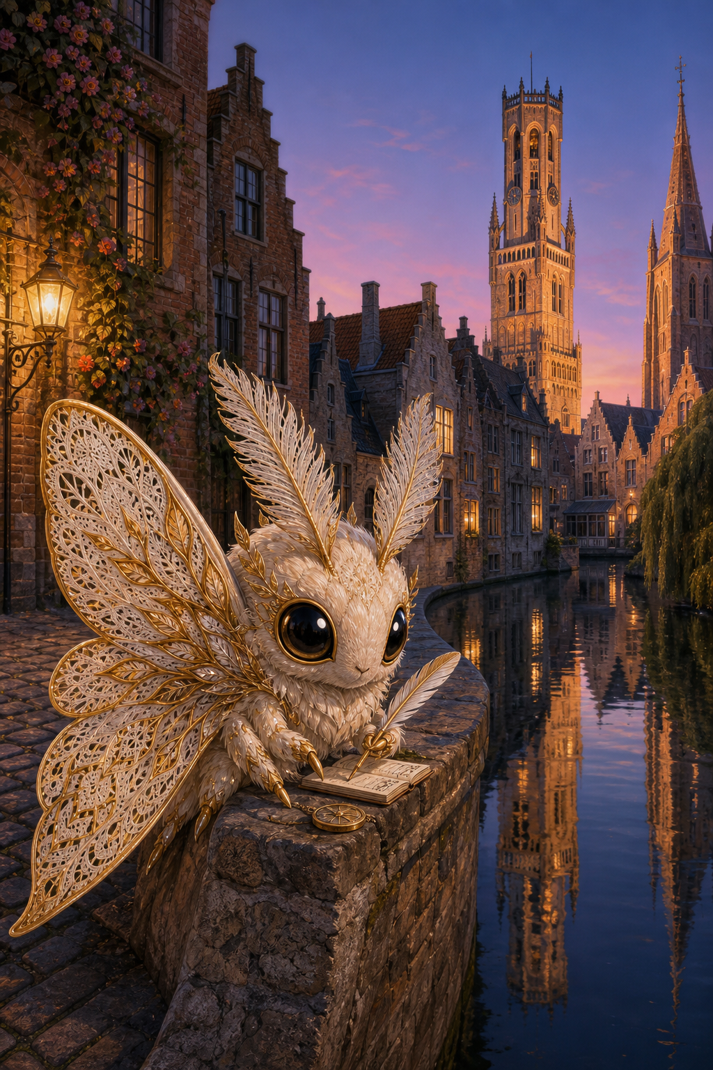 Liora Quill, a lace moth discovered in Bruges, Belgium
