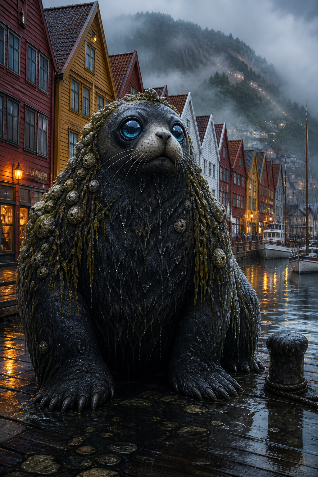 Orrin Fjord, a fjord seal-bear discovered in Bergen, Norway